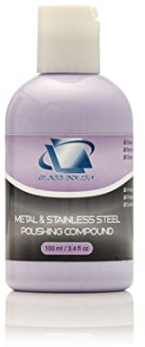 Glass Polish 14023 Pâte à polir pour métaux et acier inoxydable avec une finition brillante - 100 ml