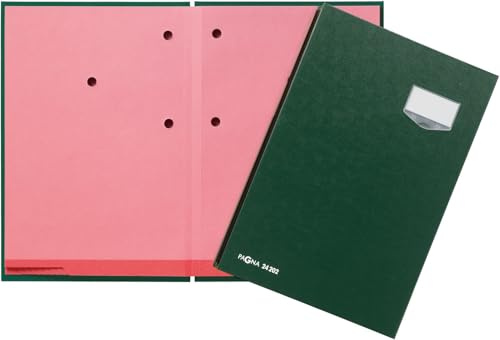 Pagna Unterschriftsmappe Eco A4 20 Fächer grün