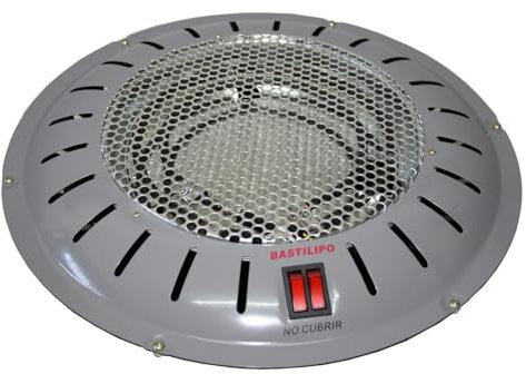 Bastilipo NL-25 Brasero, 950 W, Gris