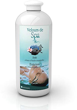 Camylle - Hot Tub Fragrance Asie - A base di oli essenziali per spa o Jacuzzi - Esaltante con aromi aciduli e mistici - 1000ml