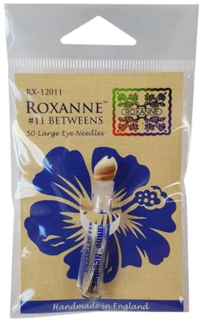 Colonial Needle Roxanne Between Hand Needles, Size 11, 50-Pack