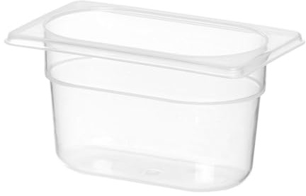 Gastronorm Behållare 1/9, 1L, 100mm Höjd