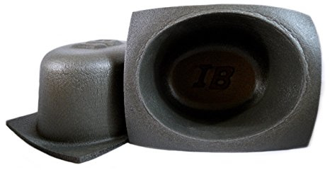 Install Bay 6 x 9 inch Foam Bass Reflex Acoustic Car Audio Speaker Baffles (pair) 6x9