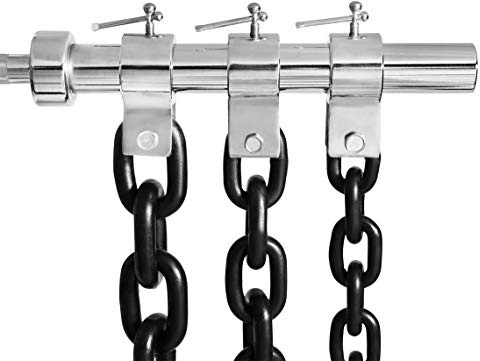 Bad Company Power-Chains inkl. Verschlüssen 30/31 mm oder 50/51 mm I verzinkte oder schwarz beschichtete Ketten für progressives Training in verschiedenen Gewichtsklassen I 16-32 kg