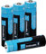 Kratax - Batteria AA da 3500 mWh 1,5 V ricarica rapida 1200 cicli di ricarica e scarica, non adatta per flash, 4 confezioni