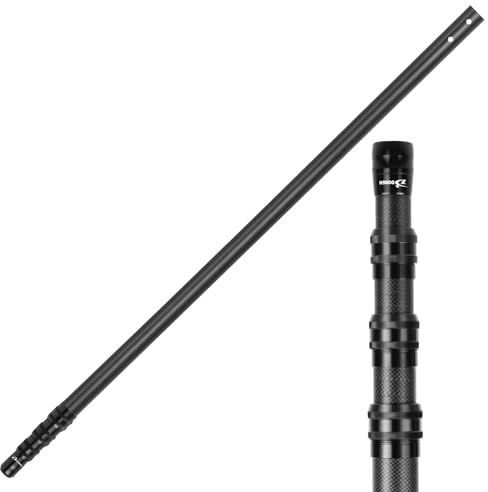 DOBEN Kohlefaser Pool Teleskopstange 113-365cm, Professionelle Teleskop Pool Stang Schwimmbad für Gängigen Keschern, Skimmer Net, Bürste, Saugkopf