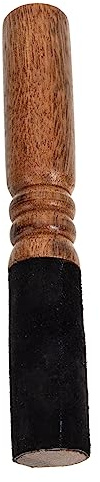 Wood Buddha Singing Bowl Stick, Lightweight Bowl Mallet, Comfortable to Hold, Simple Design for Meditation and Sound Healing, Black