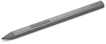 Lenovo Slim Pen for Laptops, Supports Multiple Protocols (WGP, MPP2.0, AES2.0 & AES1.0), Magnetic Attachment, Advanced Tilt Recognition, Rechargable, Grey