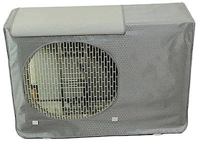 ULDIGI Outdoor Unit Covers Weatherproof Conditioner Cover Grey 74x54x26cm Sun Protection for Outdoor