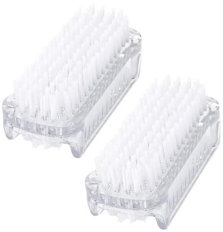 Lot De 2 Brosse A Ongles Main,Brosse À Ongles,Brosse Ongles, Brosse À Ongles À Manche,Brosse De Nettoyage Pour Nettoyer Les Cuticules, Les Ongles, Les Orteils, Les Ongles, Les Mains Et Les Mains