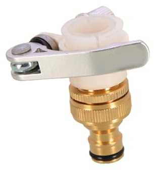 Toddmomy Adaptateur Tuyau Robinet Fileté pour Tuyau Arrosage Raccord Rapide Adaptateur Robinet pour Lave-Linge et Lavabo