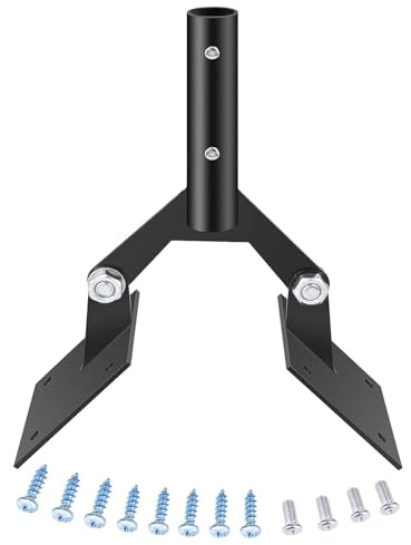 Wind Vane Mount - Thickened Steel Bracket, Corrosion Resistant Frame, Adjustable Mounting Plate, Sturdy Outdoor Bracket | Ideal for Weather Stations, Roof Installations, Rainy or