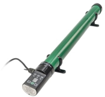 LightHouse ECOHEAT - Chauffe-eau à tube de 80 W avec thermostat, serre et garage économe en énergie | Protection contre le gel | Chauffage pour tuyaux électriques sûr et bon marché