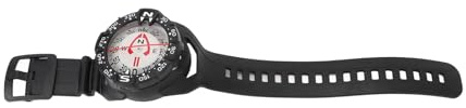 baginbaginbag Tauchkompass für Handgelenkmontage, präziser Unterwasserkompass, wasserdicht bis 70 m Tiefe, gut sichtbares, verstellbares Armband