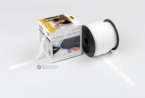 Vlieseline T12 GP, 100% PA, Blanco, 12 mm x 100 m