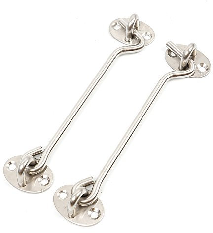 2pcs – Gancio tempesta gancio in acciaio inox