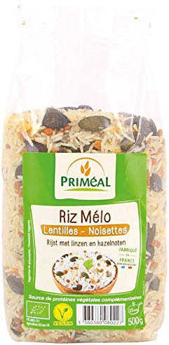 Priméal Riz Mélo Lentilles Noisettes 500 g