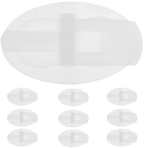 Milisten Fixing Stickers Breathable Ureter Fixators Sticker for Tube Securement Soft Adhesive Fixator for Sleeping Bathing Restroom Visits 10 Pack