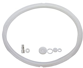 Anakel Home Repuestos Olla GM Pack Juntas de Silicona Compatible con Olla Programable GM Incluye Junta de Tapadera Junta Pasamuros y Válvula de Regalo