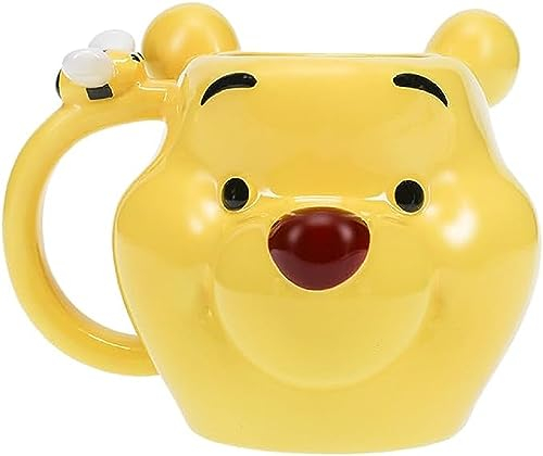 Winnie l'Ourson Tasse Tasse Disney Classique Officielle de Winnie & Abeille, Parfaite pour Thé ou Café, Céramique Disney, 350ml (11 fl oz)