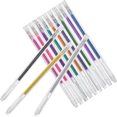COHEALI 12St Gelstift-Malstift gelstifte gelpen sto farbe kalligraphie stifte büromaterial Gelstift-Versorgung Gelstift zum Signieren Gelschreiber zum Schreiben bunter Tintenstift Plastik