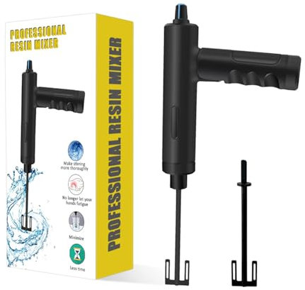 Miscelatore elettrico in resina epossidica Frullatore in resina Velocità regolabile ABS Texture Adatto per il fai da te e la decorazione