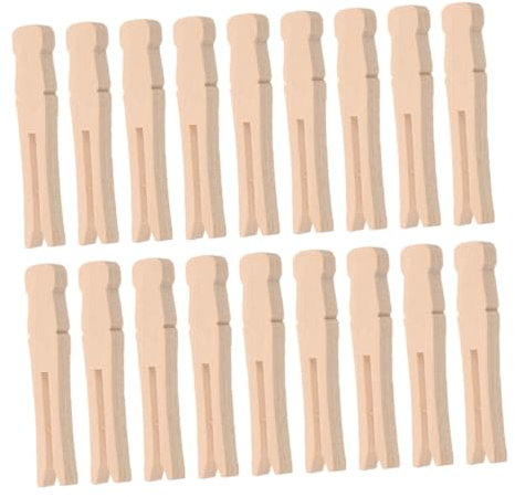 Levemolo 100pezzi Mollette Confezione Da Resistente e Versatile Per e Crafting Design Rotondo Sui Pinze Per Appendere Foto e Documenti
