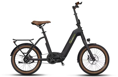 SachsenRAD E-Bike F3R Centro mit Riemenantrieb, 20 Zoll, 250W Mittelmotor, 15Ah Lithium-Akku