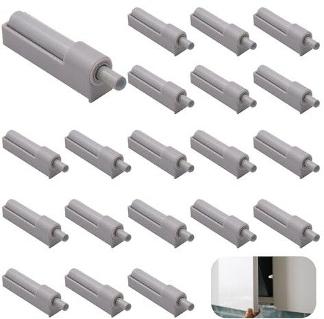 20 Stück Schranktür Dämpfer, Softclose Nachrüsten, Möbeltürdämpfer, Türdämpfer für Küchenschrank Büro Schränke Kleiderschrank Schubladen