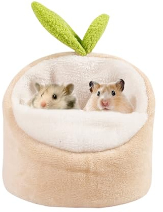Hamsterhängmattor för bur – litet djur varmt bekvämt bo – varm hamster hängmatta påse påse påse – för djur ekorrar marmosets gerbil chinchilla igelkott kallt väder
