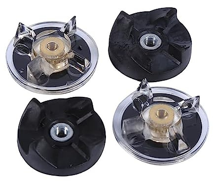 PUREFAA Replacement 2 Base Gears 2 Rubber Gears Spare Parts for 250W Juicer Blender Mixer Gear Part Repair Maintenance Kit Spare