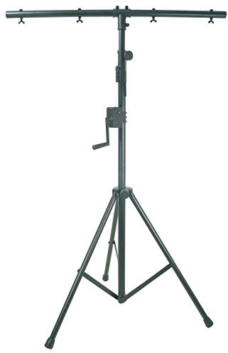 QTX Heavy Duty Lighting Stand with Winch & T-bar