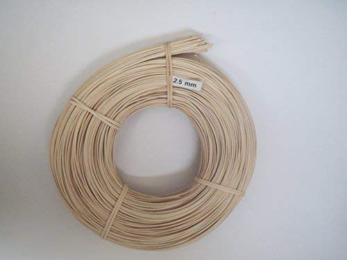 Schardt - Peddigrohr Natur 3.0 mm 1000 Gramm / 1 KG zum Körbe flechten - Verschiedene Größen und Stärken 2.2/2.4/2.6/3.00 mm Rattan Flechtmaterial Flechtrohr