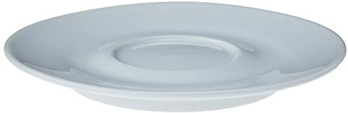 Lavazza - Sous-Tasses Cappuccino - Lot de 6 en Porcelaine, Compatibles Tasses 160 ml
