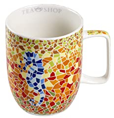 TEA SHOP - Mug Harmony Caballito - (only mug) - Taza de porcelana con diseño inspirado en Gaudí