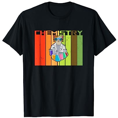 Chemistry beaker flask chemical sciences students labs kids T-Shirt