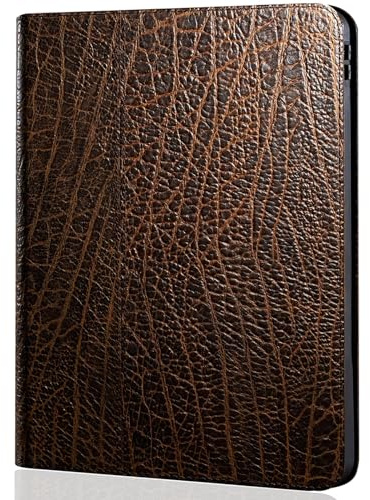 Gexmil Leder Hülle für iPad A16 11th Gen 11 2025,iPad 10th Gen 10.9 2022 | Premium Echtleder Cover/Flip,Auto Schlaf/Aufwachen,Schutzhülle Einstellbarer Ständer,Stoßfest,Buffalo Braun