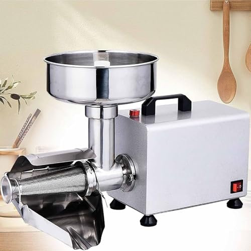 RayGenius Presse-Agrumes Et Saucier en Acier Inoxydable 220v - Presse-Agrumes éLectrique pour Jus Et Sauces à Haute Valeur Nutritive。