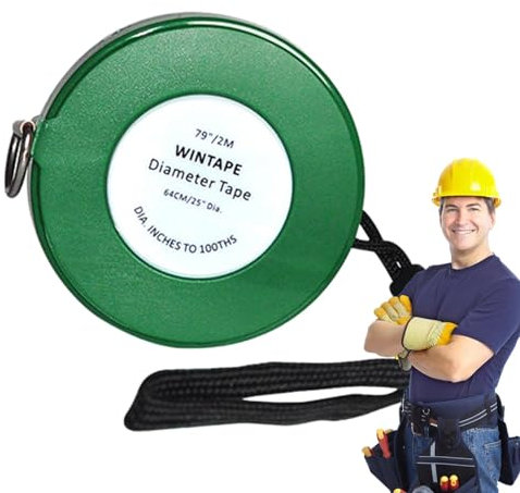 mètre ruban de circonférence - voir description: mètre ruban pour tuyaux, mesure pouces et métriques