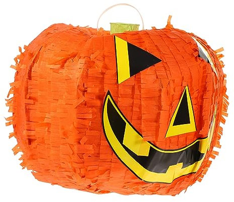 Alipis Kürbis Piñata Für Halloween Party Dekoration Gefülltes Papier Spielzeug Hängende Kürbis Form Piñata Für Junge Mädchen Outdoor Spiel