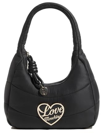 MOSCHINO Borsa donna Love spalla Puffy nylon nero B26MO114 JC4349PP0NKY100A