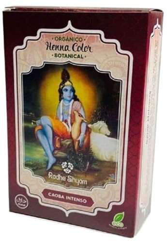 Henna Botanicals Caoba Intenso Eco Tinte de Pelo Natural Para Cabello 100g