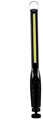 FTVOGUE Linterna Recargable USB de 600 Lúmenes, Luz LED COB Brillante Ajustable con Imán y Gancho, para Acampar Al Aire Libre Pesca Ciclismo