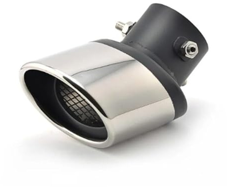RPGPRLGYO Colas de Escape, para BMW E46 Compact 2001-2004 316Ti 318Ti 320td 325ti Tubo de Escape Punta de Escape Silenciador de Coche Salida de Escape de Acero Inoxidable,A