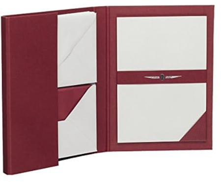 Roessler Papier C6 - Carpeta para escribir cartas (15 hojas A5 con 15 sobres, cartas y sobres de color gris)