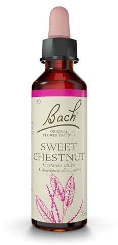 FLEURS DE BACH ORIGINAL - Sweet Chestnut No 30 - Aide à l'Apaisement Émotionnel dans les moments d'épreuves- Élixir Floral Naturel - Flacon 20 ml
