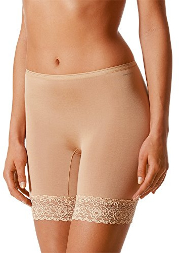 Mey 2er Pack Damen Slip mit Bein – Größe 48 – Skin – Leggings ohne Seitennähte – Langbeinschlüpfer – Unterhose mit langem Bein – 88210 2er Pack Lights