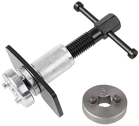 JOMAFA - LLAVE REPOSICIONADOR DE PISTONES DE FRENOS CON ADAPTADORES, 5 PIEZAS
