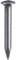 100 Stück Stahl Nagel Bildernägel Maße: 2,0 x 16 mm, Material: Stahl gehärtet, gebläut, Stahlnagel