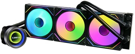 Lian Li Galahad II Trinity 360MM- AIO CPU Liquid Cooler -Pre-Installed ARGB Daisy-chainable Radiator Fans or UNI Fan SL-INF Fans - for Intel® LGA 1700, 1200, 115X, AMD® AM5/AM4 Sockets (GA2T36INB.US)